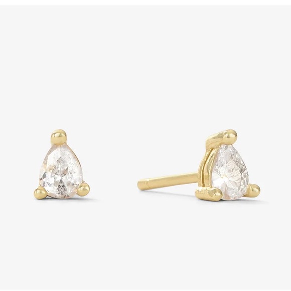 Melinda Maria Jewelry - 💜Melinda Maria Gold Teardrop Earrings